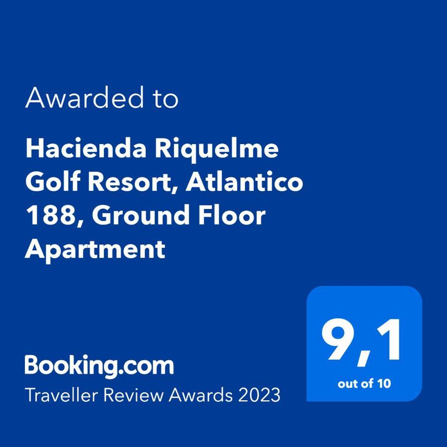 Hacienda Riquelme Golf Resort, Atlantico 188, Ground Floor Apartment 수끼나 외부 사진
